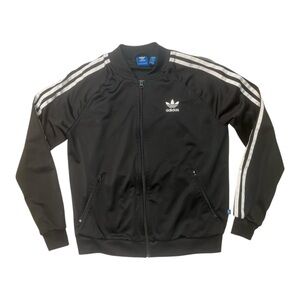 Adidas sz med  Black Track Jacket for women’s